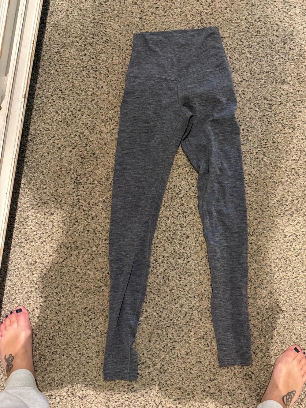 lululemon athletica Dark Gray High-Rise Leggings